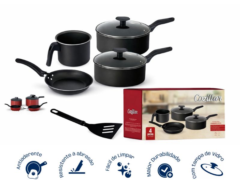 Kit 4 Peças